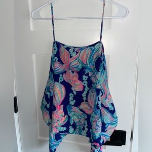 Lilly Pulitzer Cami in Koi fish pattern XXS
